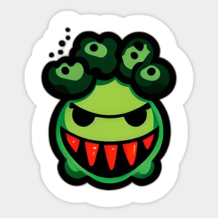 Pocket-Sized Creature Chaos Sticker
